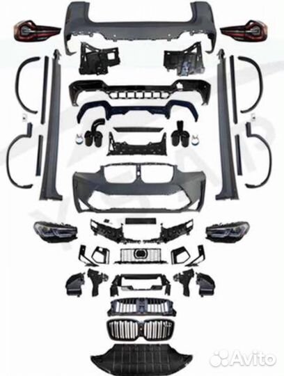 Комплект рестайлинга bmw x3 g01