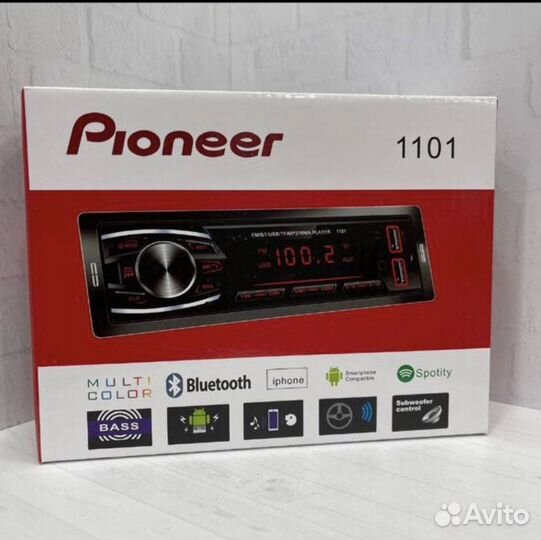 Магнитола pioneer с блютусом