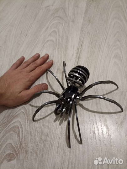 Паук, 3D, декор