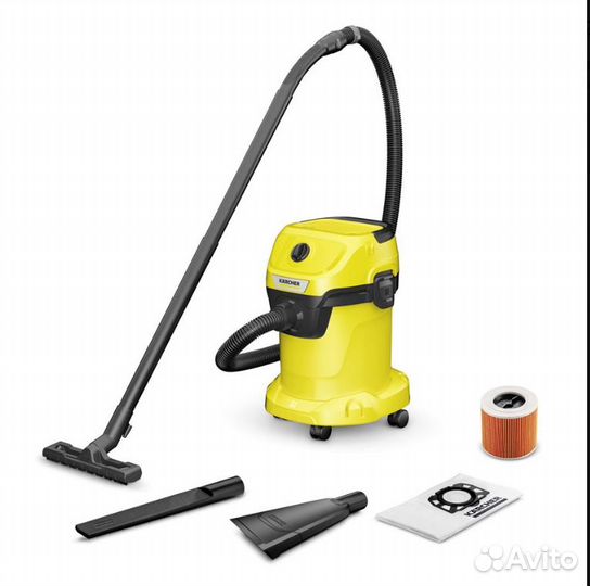 Хозяйственный пылесос WD 3 V-17/4/35 + Nozzles