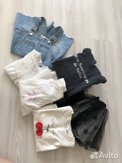 Детские вещи пакетом zara, h&m, next