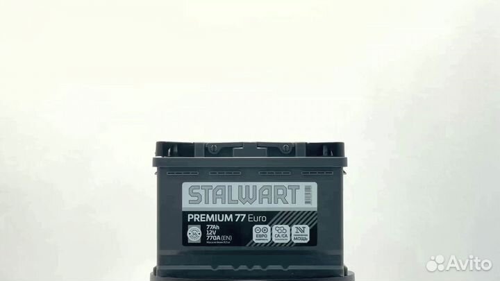 Аккумуляторы stalwart Premium 6ст-77.0