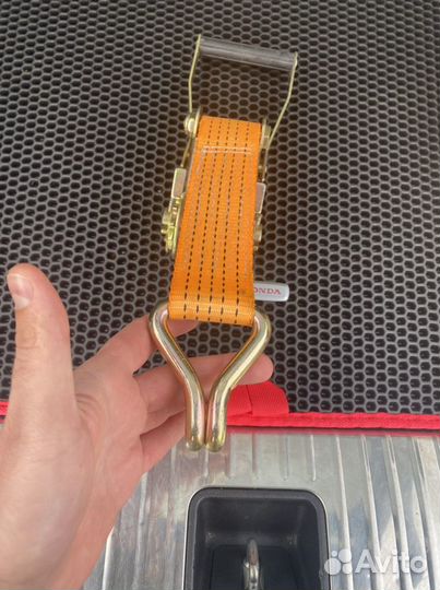 Стяжные ремни стяжка груза с трещоткой/храповиком