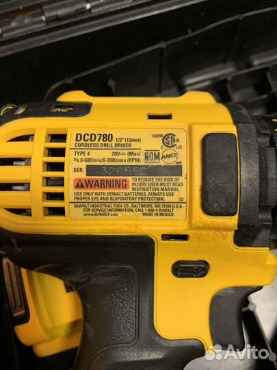 Dewalt DCD780