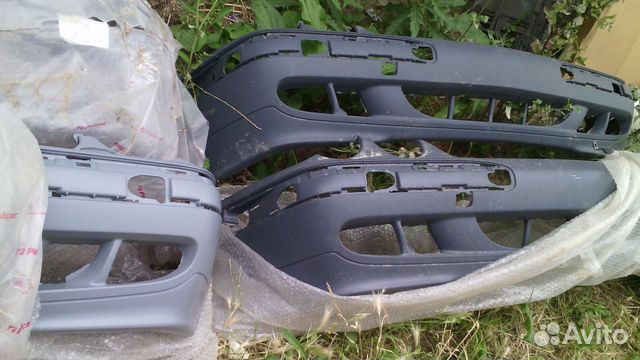 Бампер передний рестайлинг Mercedes W210