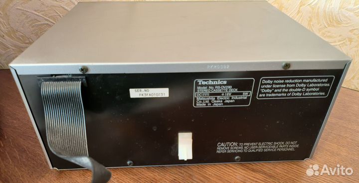 Блоки CD Technics SL-EH590, дека Technics RS-DV290