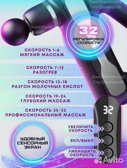 Массажёр электрический новый