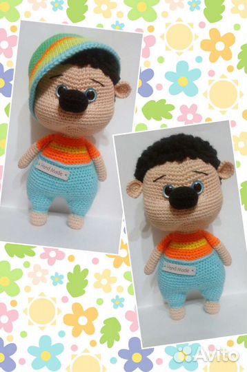 Вязаные игрушки ручной работы