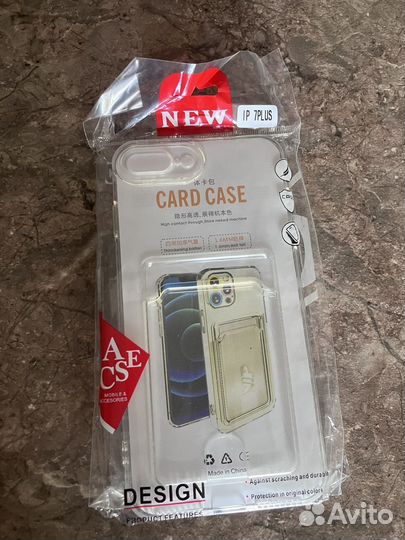 Чехол на iPhone 7/8+ новый