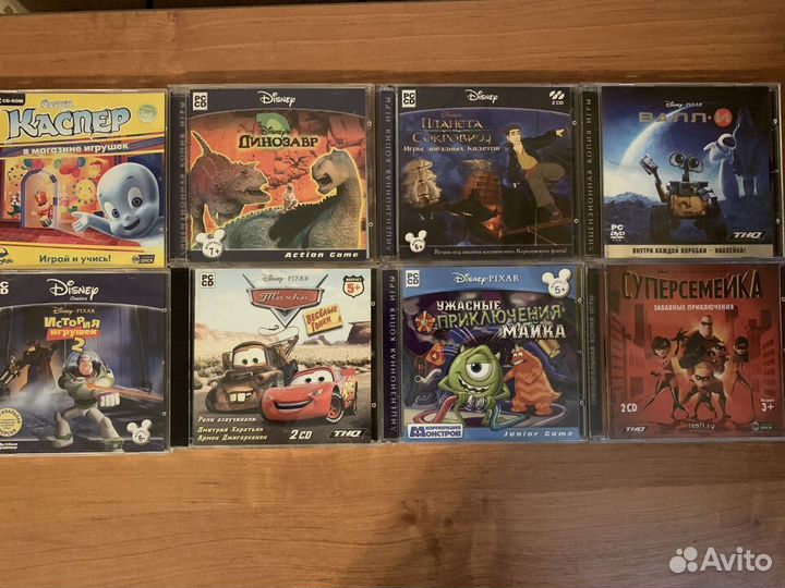 Диски с играми для детей