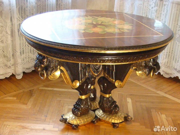 Стол круглый ампир