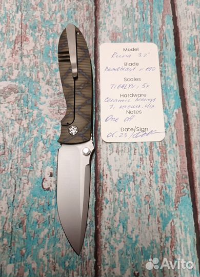 Кастомные нож Дмитрий Осаренко 