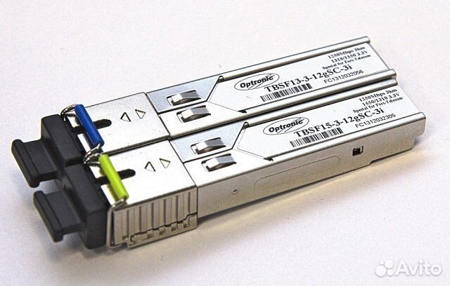 Оптический одномодовый SFP модуль.Tfortis SFP