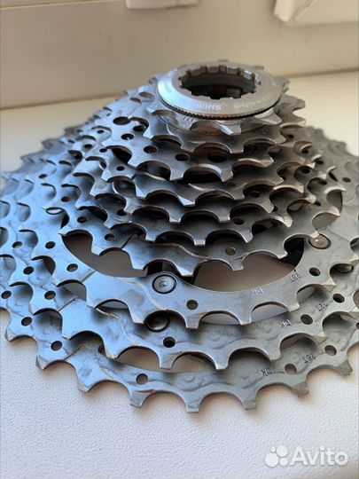 Кассета Shimano XT 11-36. Цепь KMC X10SL