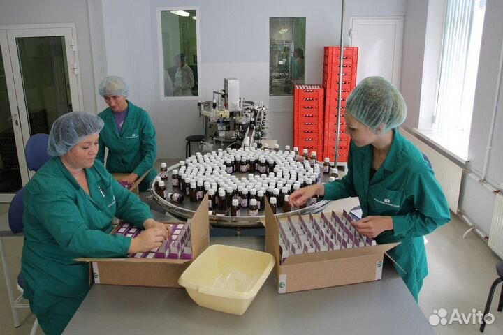 Упаковщица медикаментов - вахта в Курск