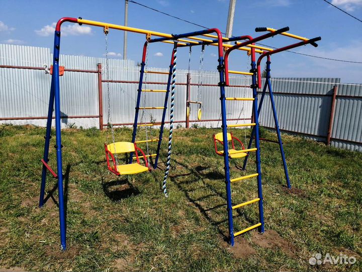 Спорткомплекс Юный Атлет Уличный с двумя качелями