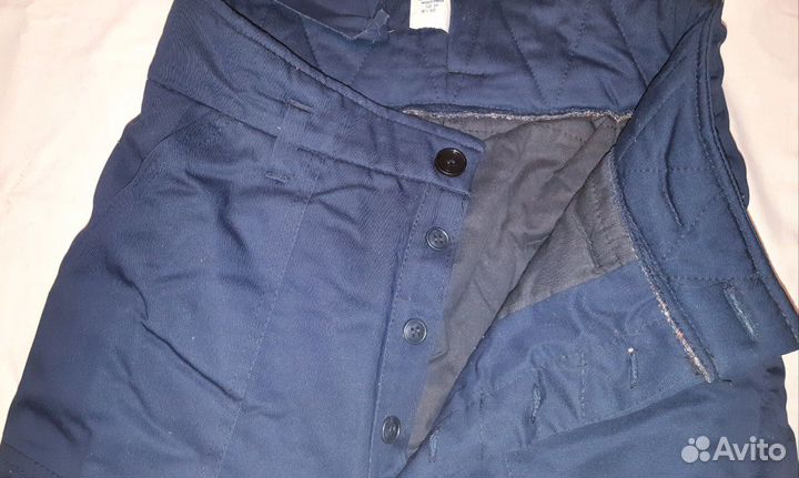 Брюки рабочие утеплённые