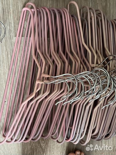 Вешалки плечики металлические б/ у