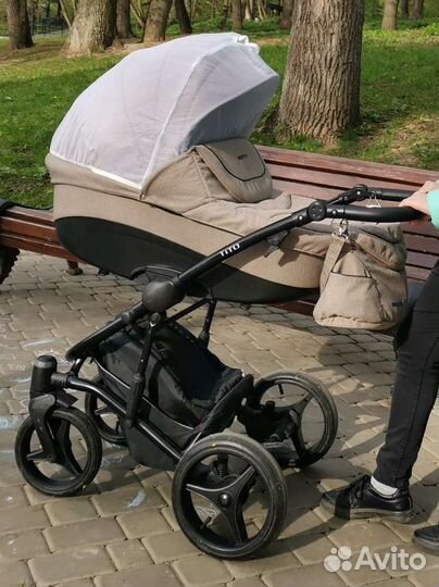 Прогулочная коляска Bebetto Tito 2в 1