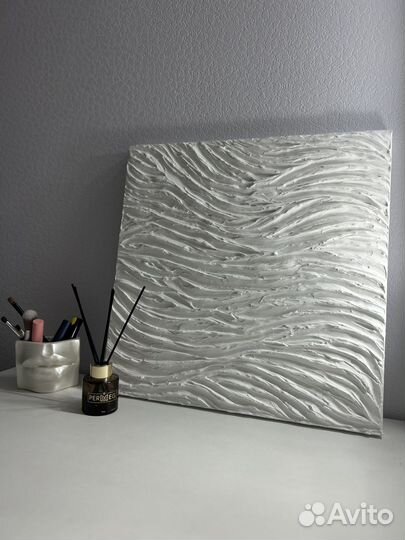 Картина из текстурной пасты