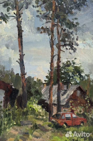 Картина маслом пейзаж