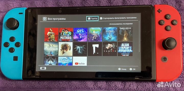 Nintendo switch v2 прошитая