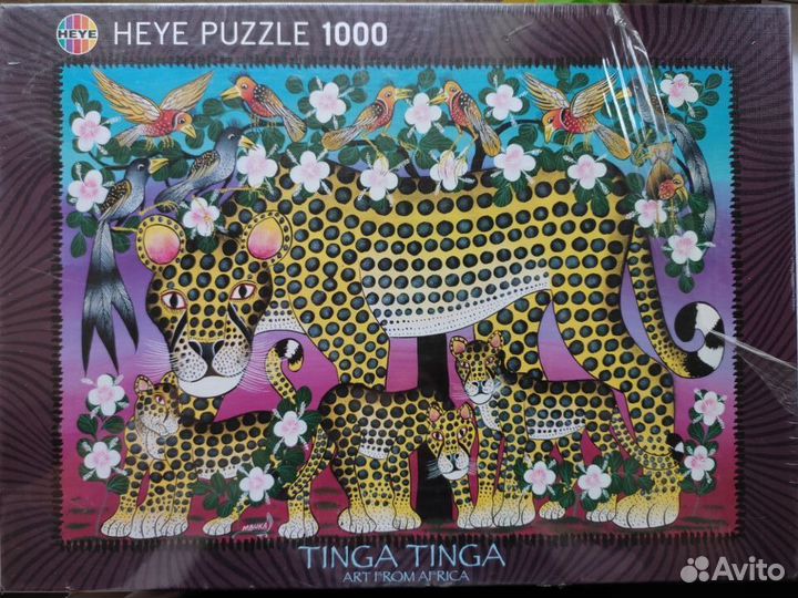 Пазлы пакетом и коврик для сборки