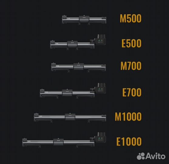 Слайдер zeapon Micro3 M500 59см