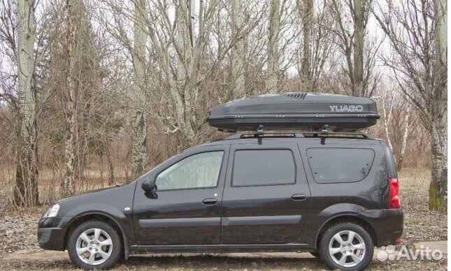 Автобокс Antares Yuago (580 л.) черный