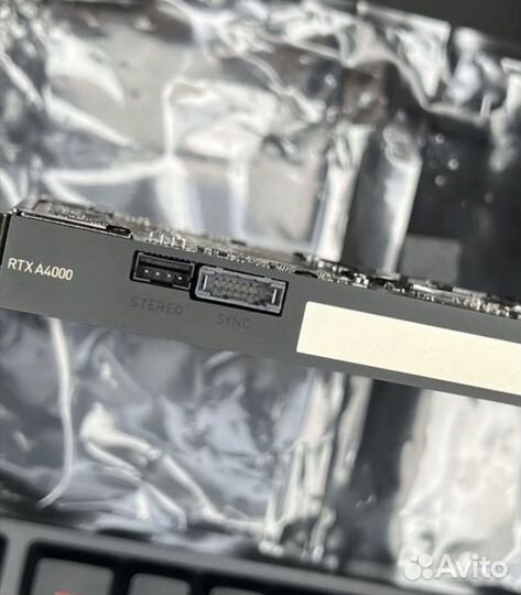 Новая Видеокарта RTX A4000 Nvidia Quadro