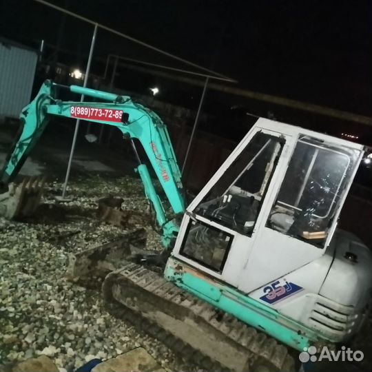 Услуги миниэкскаватора