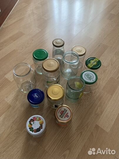 Банка стеклянная виновая