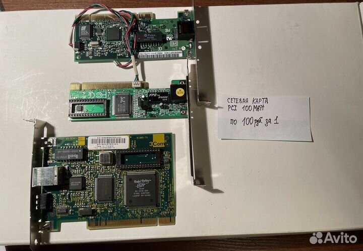 Карты для пк сетевая/видео/звуковая