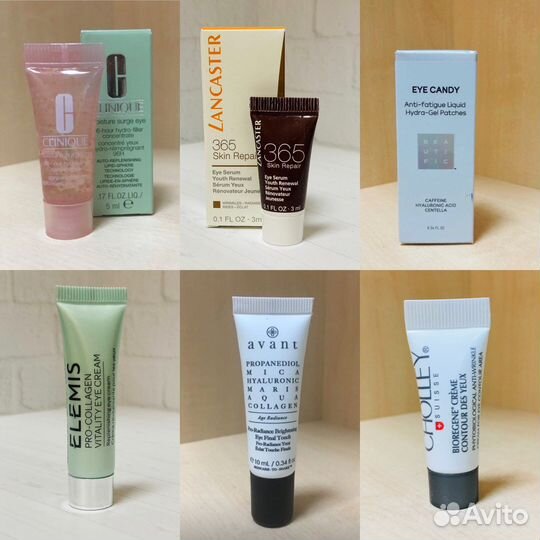 Кремы, сыворотки для век