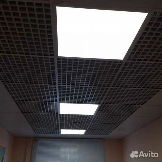 LED Светильник/Панель 595х595х25мм 40Вт матовый