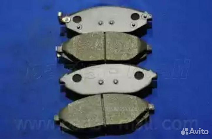 Parts-mall PKC-027 Колодки тормозные дисковые пере