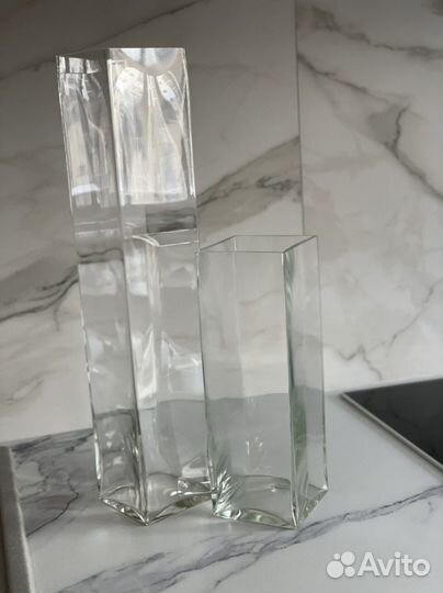 Стеклянные вазы