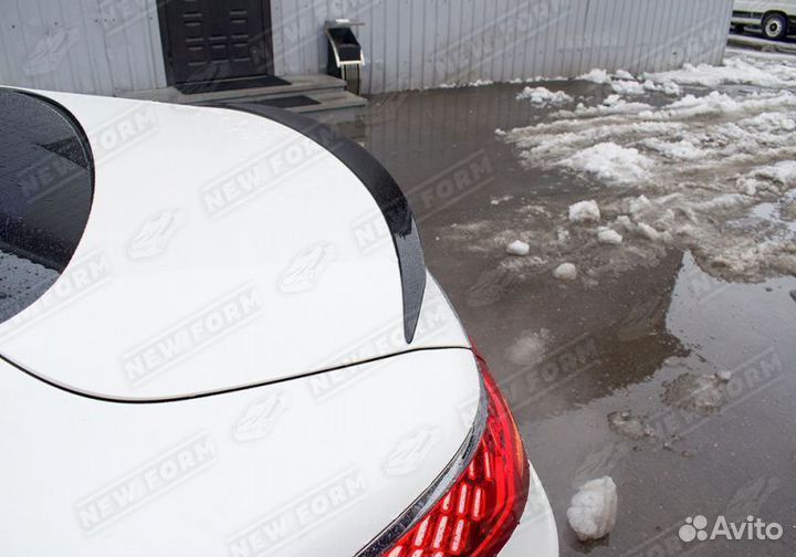 Спойлер черный Mercedes S Coupe 217