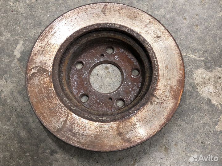 Диск тормозной передний Тойота Королла 150