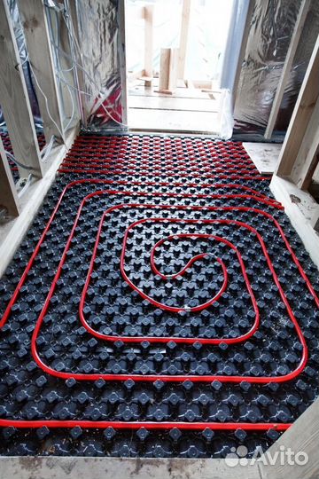 Монтаж отопления в частном доме от 50м2