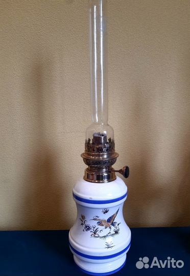 Старые Керосиновые лампы с керамическим баком