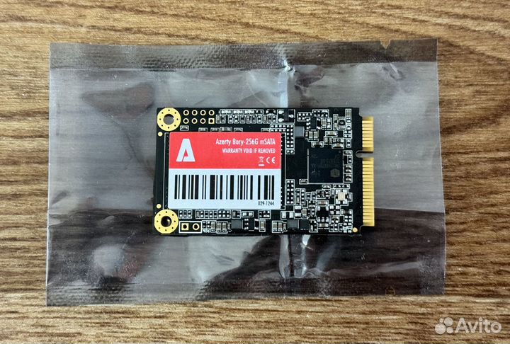 Жесткий диск msata SSD Azerty Bory 256gb, новый