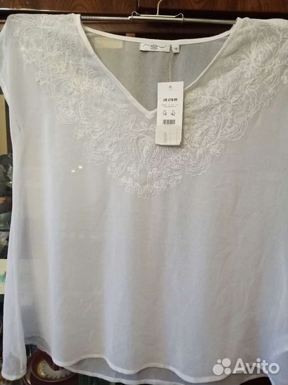 Топ женский белый