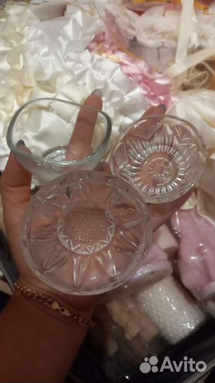 Украшение на свадебное авто.Новые. Кольца, солонка