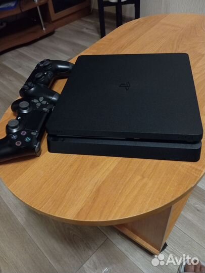 Sony playstation 4 slim 1tb 2 геймпада