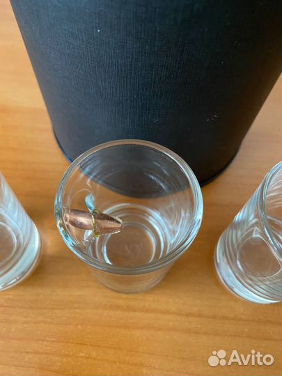 Рюмки сувенирные с пулей