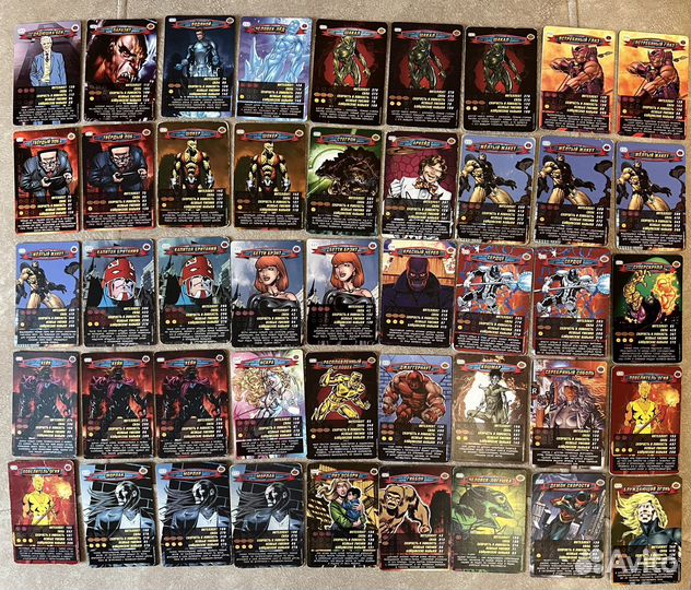 Карточки человек паук герои и злодеи 1 серия