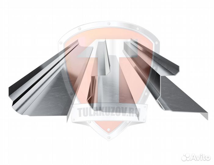 Пороги кузовные Додж Караван 3, 4