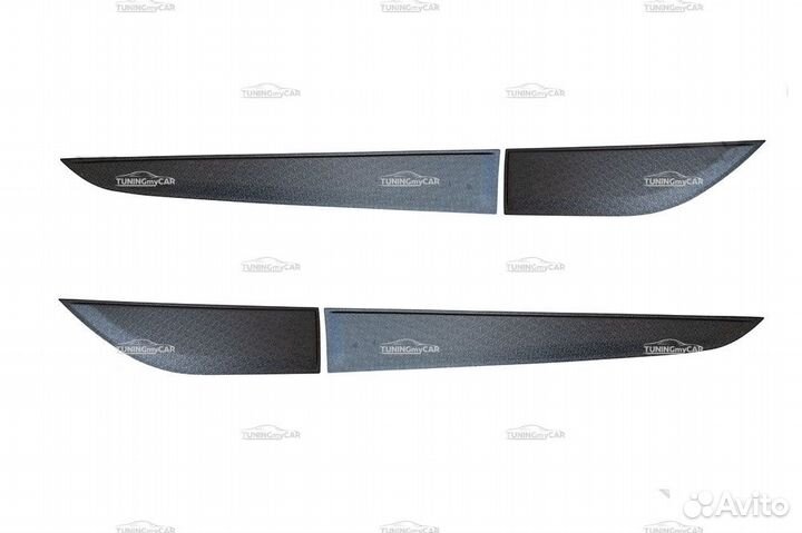 Молдинги на двери для KIA Soul 2019+