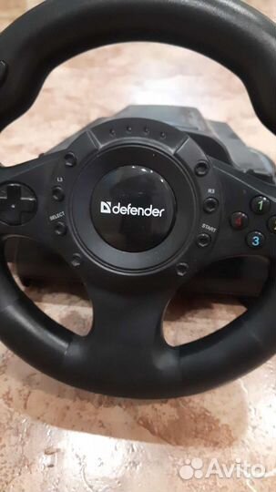 Игровой руль с педалями для ps3